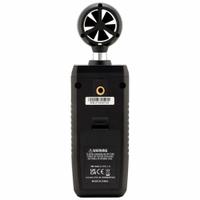 EXTECH Anemometer: 1 fpm Air Velocity Resolution, Rotating Vane, Air Velocity/Temp, Over 100 fpm (MPN AN250W). Key specifications — Vane Material: Plastic; Data Logging: Yes; Manufacturer Part Number: AN250W; Brand: EXTECH; Temperature Accuracy: +/-4.0°F; Digital Display Screen Type: LCD; Display Type: Digital; Power Source: Battery.