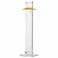 KIMBLE Graduated Cylinder: 50 mL, A, To Deliver (TD), 1 mL Graduation Increments - mL, 3 mL – 50 mL (MPN 20026-50). Key specifications — ASTM Specification: E1272; Brand: KIMBLE; USP Specification: Type I; Closure Included: No; Includes: Bumper.