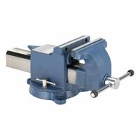 WESTWARD Combination Vise: Heavy Duty, Covered, 6 in Jaw Face Wd, 5 1/2 in Max Jaw Opening, Serrated (MPN 10D695). Key specifications — attr663938: WESTWARD; attr669110: Steel; attr669112: Bolt-Down.