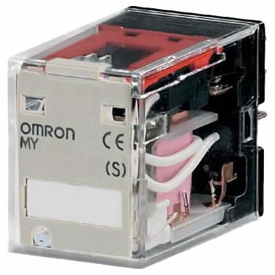OMRON General Purpose Relays: Socket Mounted, 110/120V AC, 4PDT, 14 Pins/Terminals - Socket-Mounted Relays