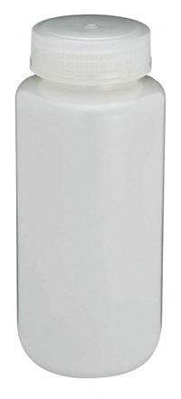 GLOBE SCIENTIFIC Sampling Bottle: HDPE, 500 mL, 16.9 fl oz, Closure Included, Natural, 53-415 mm (MPN 7010500). Key specifications — Brand: GLOBE SCIENTIFIC; Graduated: No; Body Color: Natural.
