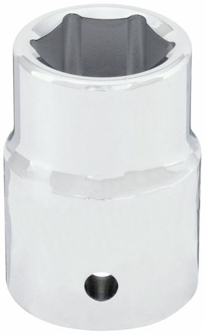 WESTWARD Socket: Metric, 3/4 in Drive Size, 26 mm Socket Size, 6-Point, Std, Chrome - 3/4" Drive Hand Sockets