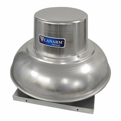 CANARM Downblast Exhauster: Direct Drive, Includes Drive Pack, 10 1/2 in Wheel - Clean Air Direct-Drive Fans