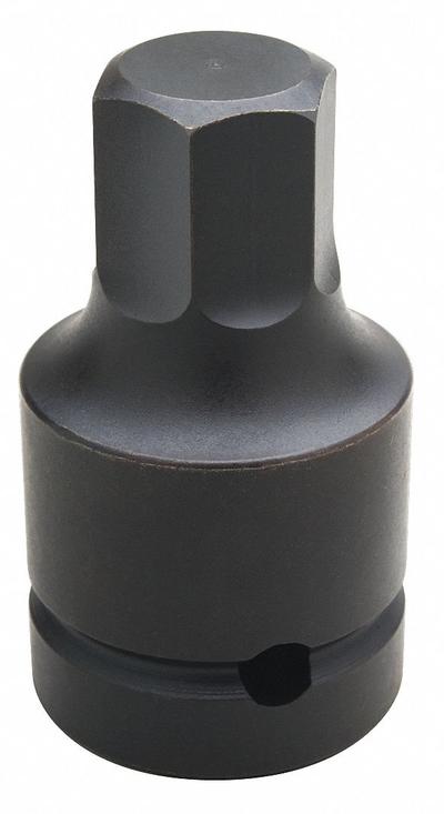 WRIGHT TOOL Impact Socket Bit : SAE, 3/4 in Tip Size, 4 1/2 in Overall Lg, Replaceable Insert - Hex Impact Bit Sockets
