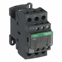 SCHNEIDER IEC Magnetic Contactor: Non-Reversing, 3 Poles, 3NO Contacts, 25 A, 240V AC Coil (MPN LC1D25U7). Key specifications — Brand: SCHNEIDER; Integrated Surge Suppression: No.
