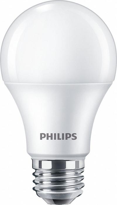 PHILIPS Compact LED Bulb: Medium Screw (E26), LED, (A) Classic, A19, 11 W Watt - Medium Screw Base (E26) Lamps
