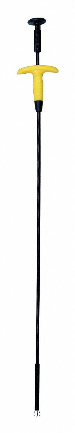 GENERAL Mechanical Retrieval Tool: 4 Jaws, 1 in Jaw Cap. - Illuminated Mechanical-Claw Pickup Tools