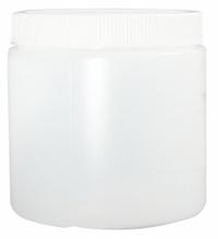 QORPAK Laboratory Jar: HDPE, Polypropylene, 32 fl oz, 94 mm Body Dia, 89-400 mm Screw Closure Size (MPN PLC-03530). Key specifications — Brand: QORPAK; Clarity: Translucent; Closure Liner Material: F217; Closure Included: Yes; Pre-Cleaned: None.