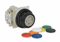 SCHNEIDER Flush Push Button Operator: Non-Illuminated, Flush Profile, Non-Metallic, 30 mm, 1NC (MPN 9001SKR1UH6). Key specifications — Brand: SCHNEIDER; Action: Momentary; Series: 9001SK; Push Button Material Type: Non-Metallic.