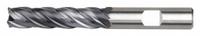WIDIA HANITA Corner Chamfer End Mill: Carbide, TiAlN Coated, 4 Flute, 20 mm Mill Dia, 57 mm LOC (MPN 471720007LW)