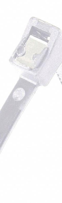 GARDNER BENDER Self Cutting Cable Tie: 11 in Nominal Lg, 3 in Nominal Max. Bundle Dia., Std, 20 PK (MPN 45-311SC). Key specifications — Outdoor Use: Yes; Color: Natural; Brand: GARDNER BENDER.