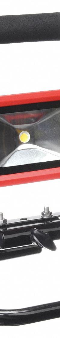 ABILITY ONE Temporary Job Site Light: 600 lm Max Brightness, LED, 1, 1 Brightness Levels, 7.4V DC (MPN 6240-01-640-8137). Key specifications — attr562610: Lithium Ion; attr562627: Black/Red; attr562654: LED; attr562671: 7.4V DC; attr562613: ABILITY ONE; attr873195: 1.