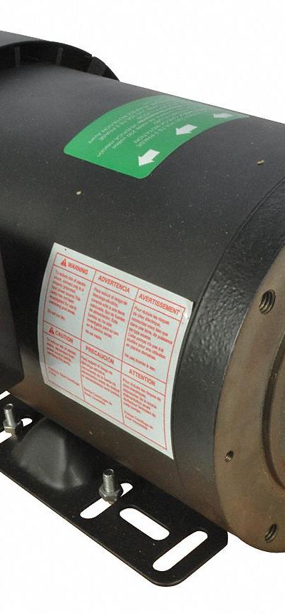 DAYTON Centrifugal Pump Motor: 2 hp - Motors for Straight Centrifugal Pumps