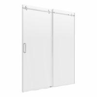FOREMOST Tub and Shower Door: 56 in Min. Door Wd, 60 in Max. Door Wd, 76 in Overall Ht, Frameless (MPN MRRL6076-CL-SV). Key specifications — Brand: FOREMOST.