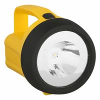 Lantern: 80 lm Max., 70 hr Run Time at Max. Brightness, 175 m Max Beam, Flood Beam, Plastic, Yellow (MPN EVGPLN451AD). Key specifications — Includes: Non-Slip Grip; Brand: ENERGIZER; Battery Requirements - Broad: Includes D.