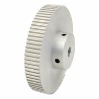 DAYTON Timing Pulley: Modified Curvilinear, Fixed, For GT Timing Belt Section, For 9 mm Belt Wd (MPN 80-3P09M6A8). Key specifications — Brand: DAYTON; Finish: Clear Anodized; For Belt Series: Powerhouse®.