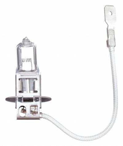 GROTE Halogen Bulb: Halogen, Spade Terminal (PK22s), 90971-5, 12V DC, 55 W Watt - Spade Terminal Base (PK22s) Lamps