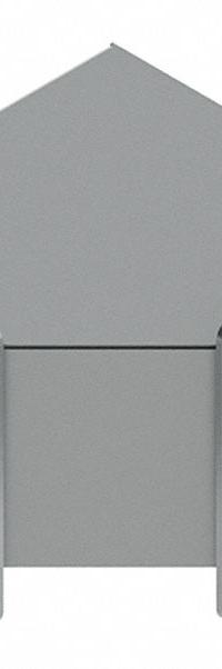 HOFFMAN Wireway 90 Degree Elbow: 4 in Wd, 4 in Ht, Stainless Steel, NEMA 4X, Unfinished, Silver, 4X (MPN F44WE90SS). Key specifications — Brand: HOFFMAN; Finish: Unfinished; Material: Stainless Steel; Overall Length: 4 in.