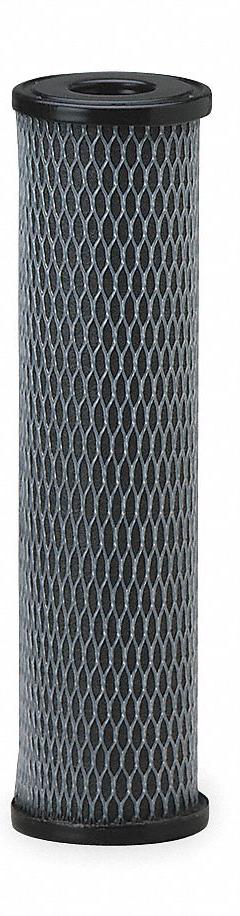 PENTAIR/PENTEK Water Filter Cartridge: 5 micron Micron Rating, 5,000 gal Service Life - Gallons (MPN 155002-43). Key specifications — Filter Media: Carbon; Reduces: Sediment.