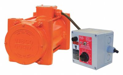 VIBCO Electric Vibrator: SCR Series, 1,000 lbf, 115V AC, 6.5 A, 4,000 vpm - General Purpose Electric Vibrators