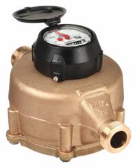 BADGER Mechanical Flowmeter: Mechanical Flowmeter, Water, Bronze, 1 in NPT, 1 in Connection Size (MPN 103-6641). Key specifications — Display Type: Mechanical; Brand: BADGER; O-Ring Material: Ethylene Propylene; Accuracy: +/-1.5%; Seal Material: EPDM; Unit Of Measure: Gallons.
