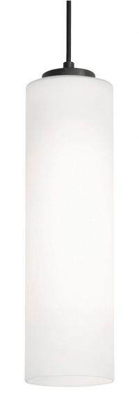 AFX INC. Decorative Pendant: 4 in Dia, 12 in Ht, Black, 60 W, 120V AC (MPN LEOP0412MBBK). Key specifications — Voltage: 120V AC; Brand: AFX INC.; Dimmable: No; Housing Finish/Color: Black.