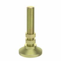 Leveling Feet: 20 Series/25 Series/30 Series/40 Series/45 Series, Steel, Drop-In, Single, Adj (MPN 25-2192). Key specifications — Includes Fasteners: Yes; Mounting Type: Drop-In; System of Measurement: Metric; Finish: Zinc-Plated; Brand: 80/20; Material: Steel; Product Type: Deluxe Leveling Foot; Adjustable: Yes.