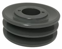 APPROVED VENDOR V-Belt Sheave: 2BK50H, 2 Groove, 4.75 in OD, Bushed Bore, H/QT, Cast Iron. Key specifications — Pulley Industry Number: 2BK50H.