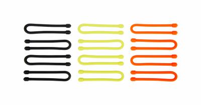 NITE IZE Gear Tie: Assorted, 6 in Lg - Twist-Release Cable Ties