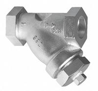 SSI Y Strainer: 1 1/2 in, NPT, Perforated, 0.0313 in Screen Size, Carbon Steel, 304 Stainless Steel (MPN 0150-1500Y2TC-1). Key specifications — Brand: SSI; Seal Material: 304 Stainless Steel; Manufacturer Part Number: 0150-1500Y2TC-1; Screen Material: 304 Stainless Steel.