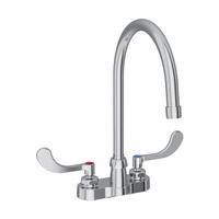 ELKAY Handle-Operated Faucet: Elkay®, Brass, Centerset, Deck, 2 Mounting Holes, 1.5 gpm Flow Rate (MPN LK406GN08T4). Key specifications — Series: Elkay®; Brand: ELKAY.