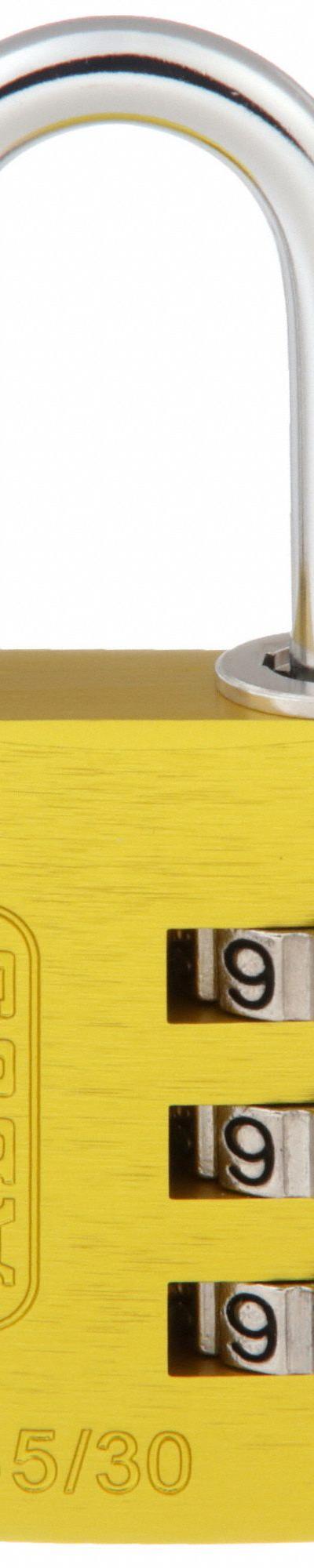 ABUS Combination Padlock: Scrolling Combo - TSA Approved Luggage Combination Padlocks
