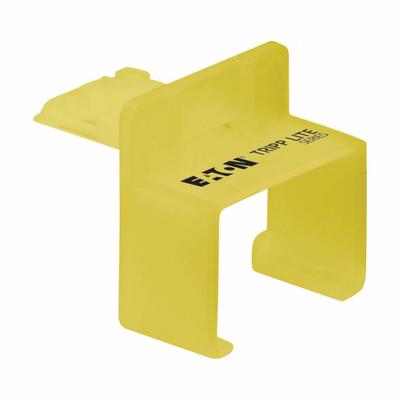 EATON TRIPP LITE Plug Lock: Universal Plug Locks, Yellow, RJ45 Connector - RJ45 Plug Locks & Keys