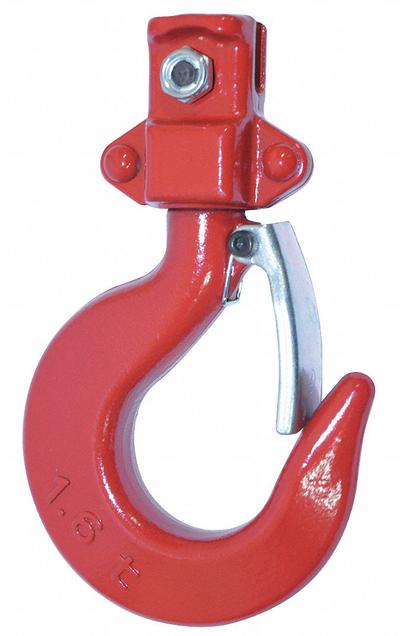 CM Bottom Hook Assembly: Lever Chain Hoists, 3,000 lb Compatible Load Capacity - Bottom Hooks for Hoists