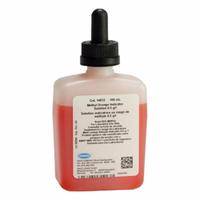 HACH Methyl Orange Indicator Solution: 100 mL Volume, Bottle, 0, Solution, 14832, 1. Key specifications — Brand: HACH; CAS Number: 0; Chemical Family Type: Solution; Container Type: Bottle; Manufacturer Part Number: 14832; Product Type: Methyl Orange Indicator Solution.