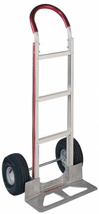MAGLINER General Purpose Hand Truck: 500 lb, Flow-Back, Silver, Aluminum, Pneumatic, 52 in Handle Ht (MPN HMK119UA4). Key specifications — Brand: MAGLINER.