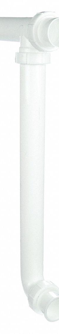 APPROVED VENDOR End Outlet Waste Tee: Plastic, White, 1 1/2 in Nominal Pipe Size, 16 in Overall Lg (MPN 1PNY2). Key specifications — Includes: P-Trap; Brand: APPROVED VENDOR; Material: Plastic; Connection Type: Slip.