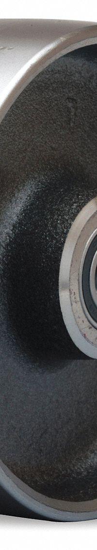 APPROVED VENDOR Caster Wheel: 6 in Wheel Dia., 2 in Wheel Wd, Steel, 1,600 lb Load Rating, Silver (MPN W-620-HFSB-1/2). Key specifications — Includes Spanner Bushing: Included; Wheel/Tread Material: Steel; Wheel/Tread Color: Silver; Brand: APPROVED VENDOR.