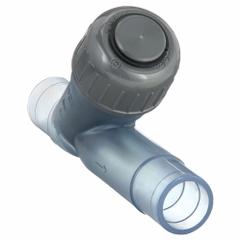 GF PIPING SYSTEMS Y Check Valve: Piston, Y-Style Valve Body, 1 in Pipe Size, Spigot x Spigot, PVC (MPN 192304008). Key specifications — Brand: GF PIPING SYSTEMS.