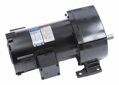 LEESON Parallel Shaft Gearmotors: Parallel, 90V DC, TENV, 12 RPM, 1,030 in-lb Max Torque - Parallel Shaft DC Gearmotors