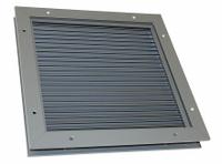 Door Louver: Gray Primer, Steel, 14 1/2 in H x 20 1/2 in W Rough Opening (MPN 6WRJ7). Key specifications — Brand: DAYTON.