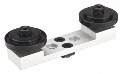 80/20 Roller Wheel Bracket Assembly: Roller, 80/20, 0.5 in Carriage Ht - 80/20 Modular Framing Bearing Products