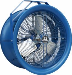 PATTERSON Fan Head: 22 in Blade Dia, 1 Speeds, 115/208 to 230V AC, 1/2 hp Motor, Non-Oscillating (MPN H22A). Key specifications — Voltage: 115/208 to 230V AC; Brand: PATTERSON; Number of Speeds: 1; Phase: Single.