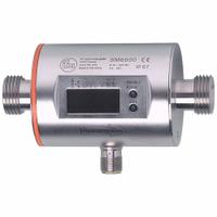 IFM Magnetic-Inductive Flowmeter: Magnetic-Inductive Flow Meter, Electromagnetic, Insertion, BSPP (MPN SM6100). Key specifications — Accuracy: +/-0.8% MW + 0.5% MEW; Output Type: 4-20 mA; Brand: IFM; Display Type: LED; Product Type: Magnetic-Inductive Flow Meter; Max. Voltage: 30V DC.