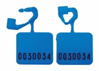 ELC SECURITY PRODUCTS Padlock Seals: Blue, Plastic, 8 lb Breaking Strength, 5 mm Lock Wd, 250 PK (MPN 092H01PPBL). Key specifications — Brand: ELC SECURITY PRODUCTS; Marking Color: Black; Marking Included: Numbers; Marking Numbering: Random; Lock Material: Plastic.