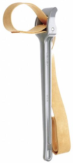 RIDGID Strap Wrench: For 12 in Outside Dia, 18 in Handle Lg, 1 3/4 in Strap Wd, 48 in Strap Lg (MPN 31365). Key specifications — attr309961: Nylon; attr309982: Aluminum; attr324946: RIDGID.