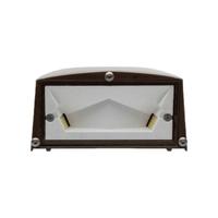 LED Wall Pack: LED, 4,000 lm, 3000K, 27 W, 120 to 277V AC, Type IV, 8 3/8 in Overall Ht (MPN EWLS02040AF730N1FMDKBZ). Key specifications — Housing Color: Bronze; Color Temperature: 3000K.