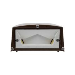 LED Wall Pack: LED, 4,000 lm, 3000K, 27 W, 120 to 277V AC, Type IV, 8 3/8 in Overall Ht (MPN EWLS02040AF730N1FMDKBZ). Key specifications — Housing Color: Bronze; Color Temperature: 3000K.