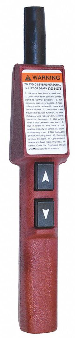 CM Pendant Station: Electric Chain Hoists, Coffing EC, 534K97B. Key specifications — Manufacturer Part Number: 534K97B; Compatible Hoist Type: Electric Chain Hoists; Compatible Series: Coffing EC; Compatible with Manufacturer Part Number: EC Coffing Hoists; Functions: Up/Down; Product Type: Pendant Station.