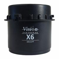 VISION ENGINEERING Mantis IOTA 6X Objective Lens: 6X Mantis IOTA Objective, 74 mm, MIH001 (MPN MTO106). Key specifications — Brand: VISION ENGINEERING; Compatible with Manufacturer Model Number: MIH001; Compatible with Product Type: Fixed Stereo Microscopes; Optical Magnification: 6X Mantis IOTA Objective; Product Type: Objective Lens; Working Distance: 74 mm.